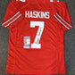 Ohio State Buckeyes Dwayne Haskins Autographed Signed Jersey Jsa Coa