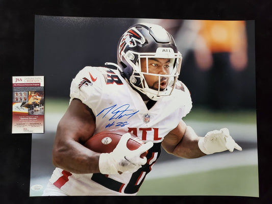 Atlanta Falcons Mike Davis Autographed Signed 16X20 Photo Jsa Coa