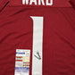 Washington State Cougars Cameron Ward Autographed Signed Jersey Jsa Coa