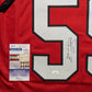 Georgia Bulldogs Broderick Jones Autographed Signed Jersey Jsa Coa