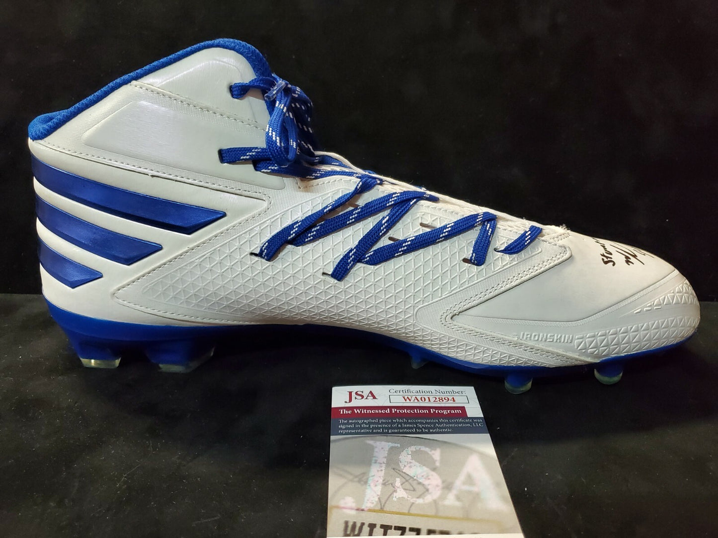 Indianapolis Colts Nyheim Hines Autographed Signed Inscribed Cleat Jsa Coa