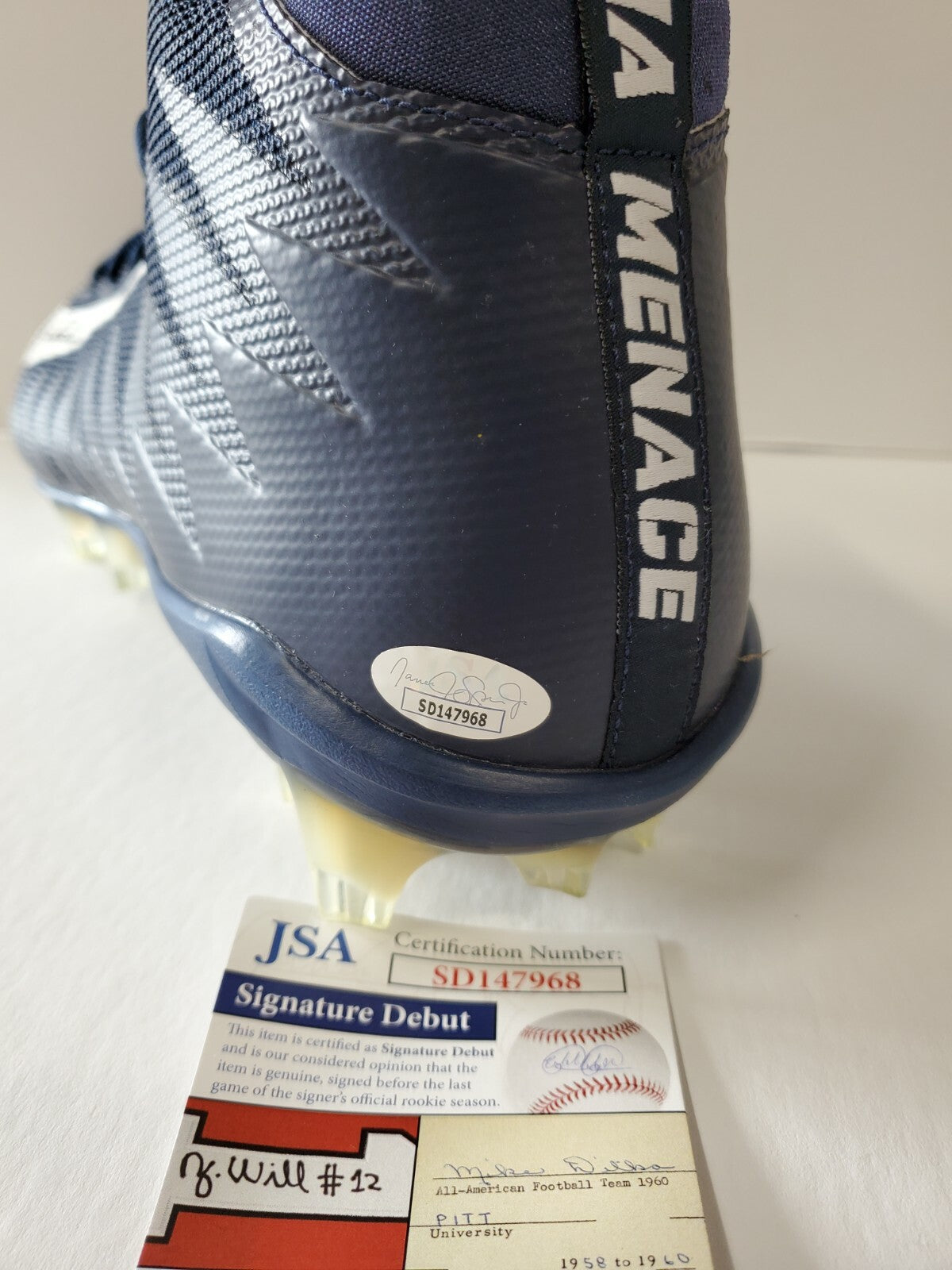 Odafe Jayson Oweh Autographed Signed Cleat Jsa Coa