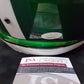 Green Bay Packers Eric Stokes Signed 2X Insc Full Size Flash Replica Helmet Jsa