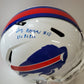 Buffalo Bills Gregory Rousseau Signed Full Size Speed Replica Helmet Jsa Coa