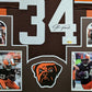 Framed Cleveland Browns Jerome Ford Autographed Signed Jersey Jsa Coa