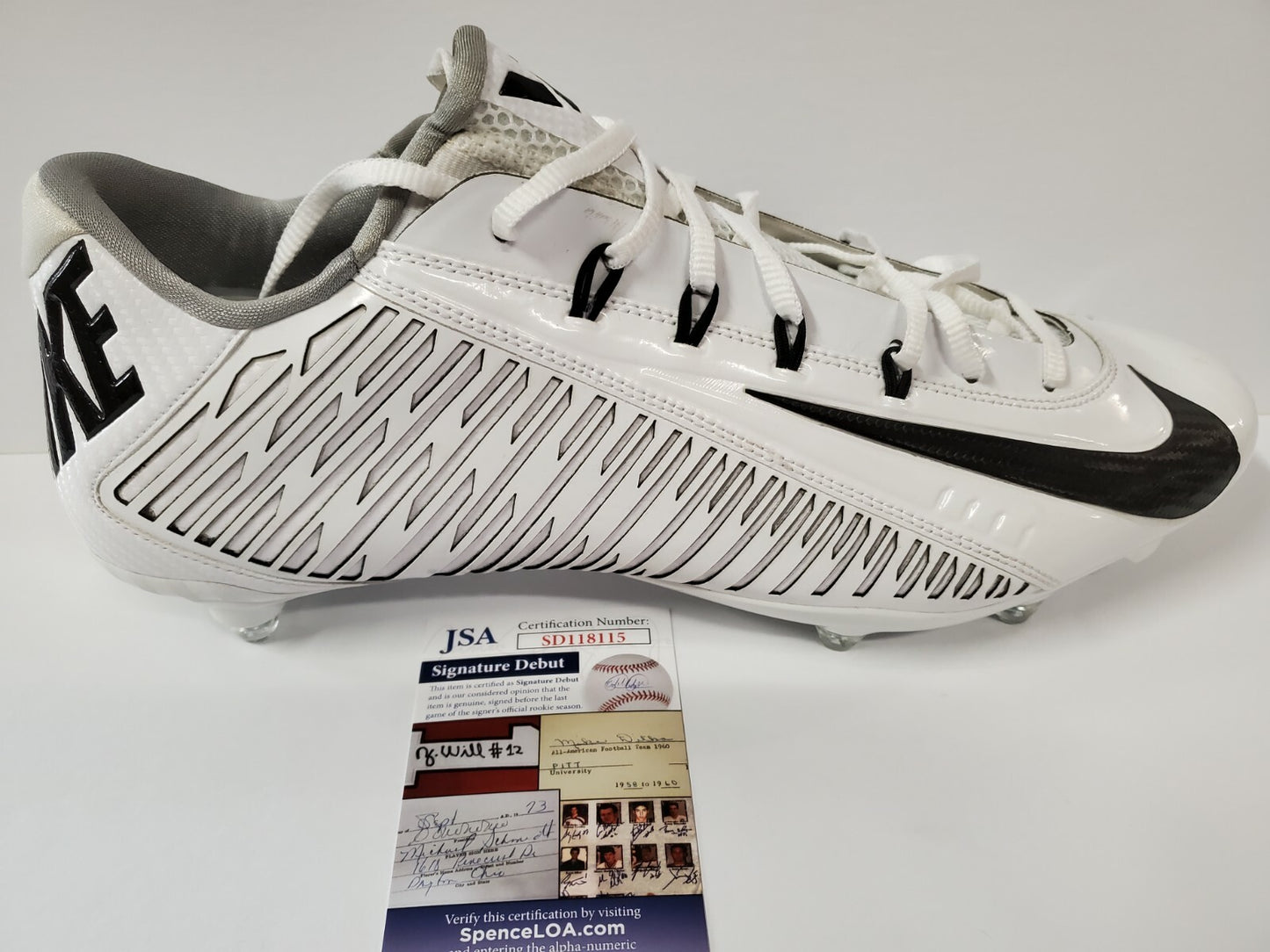 Ohio State Buckeyes Shaun Wade Autographed Signed Nike Cleat Jsa Debut Coa