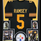 Framed Pittsburgh Steelers Jalen Ramsey Autographed Signed Jersey Jsa Holo