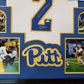 Framed Pitt Panthers Israel "Izzy" Abanikanda Signed Inscribed Jersey Jsa Coa