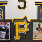 Framed Pittsburgh Pirates Bill Madlock Autographed Signed Jersey Jsa Coa
