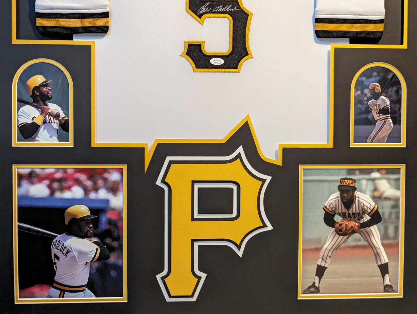 Framed Pittsburgh Pirates Bill Madlock Autographed Signed Jersey Jsa Coa