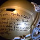 Notre Dame Fighting Irish Rudy Ruettiger Speech Full Size Replica Helmet Jsa