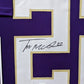 Framed Washington Huskies Trent Mcduffie Autographed Signed Jersey Jsa Coa