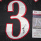 Philadelphia 76Ers Allen Iverson Autographed Signed Jersey Jsa Coa