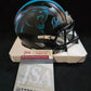 Carolina Panthers Brian Burns Signed Eclipse Mini Helmet Jsa Coa