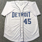 Detroit Tigers Cecil Fielder Autographed Signed Jersey Beckett Holo