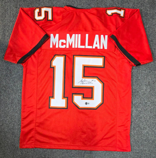 Tampa Bay Buccaneers Jalen Mcmillan Autographed Signed Jersey Beckett Hologram