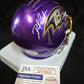 Baltimore Ravens Odafe Jayson Oweh Autographed Signed Flash Mini Helmet Jsa Coa