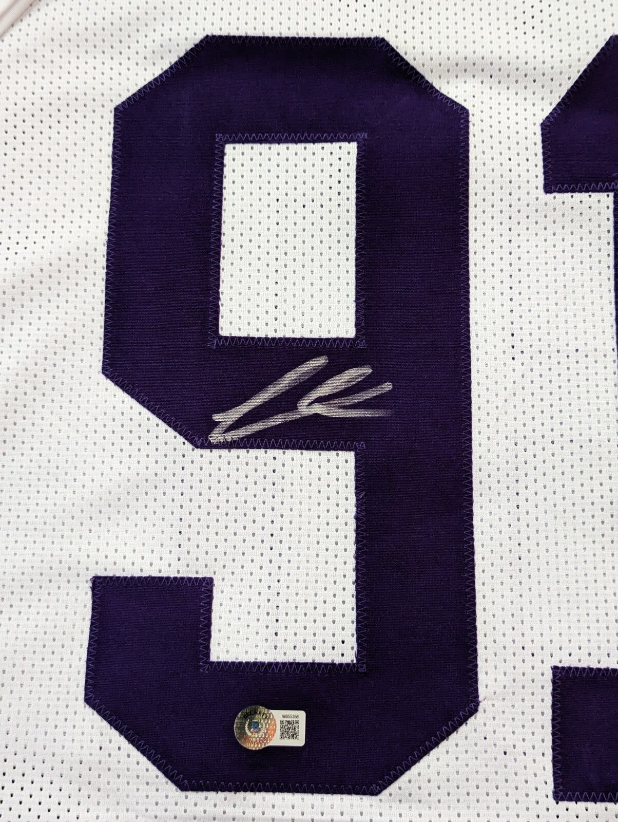 Kansas State Wildcats Felix Anudike-Uzomah Autographed Signed Jersey Beckett