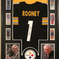 Framed Dan Rooney Autographed Signed Pittsburgh Steelers Jersey Jsa Coa