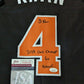 Oregon State Beavers Steven Kwan Signed Inscribed Jersey - Jsa Coa