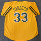 Oakland A's Jose Canseco Autographed Signed Jersey Beckett Holo