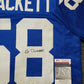 Indianapolis Colts Gary Brackett Autographed Signed Jersey Jsa Coa