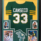 MVP Authentics Framed Jose Canseco Autographed Signed Oakland A's Jersey Jsa Coa 359.10 sports jersey framing , jersey framing