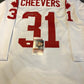 Gerry Cheevers Autographed Signed Inscribed Canada Jersey Jsa Coa