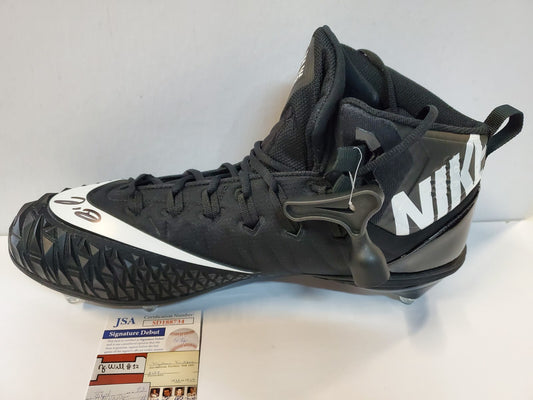 Philadelphia Eagles Jordan Davis Autographed Signed Cleat Jsa Coa