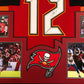 Framed Tampa Bay Buccaneers Chris Godwin Autographed Signed Jersey Jsa Coa