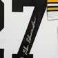 Framed Pittsburgh Steelers Glen Edwards Autographed Jersey Jsa Coa