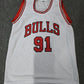 Chicago Bulls Dennis Rodman Autographed Signed Jersey Jsa Holo