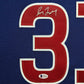 Framed Chicago Cubs Greg Maddux Autographed Signed Jersey Beckett Coa
