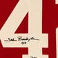 Framed Ohio State Buckeyes John Brockington Autographed Signed Jersey Jsa Coa