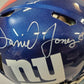 Daniel Jones Signed Ny Giants Full Size Speed Authentic Helmet Beckett Coa