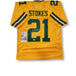 Green Bay Packers Eric Stokes Autographed Signed Jersey Jsa Coa