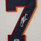 Suede Framed Minnesota Twins Joe Mauer Autographed Signed Jersey Psa Coa
