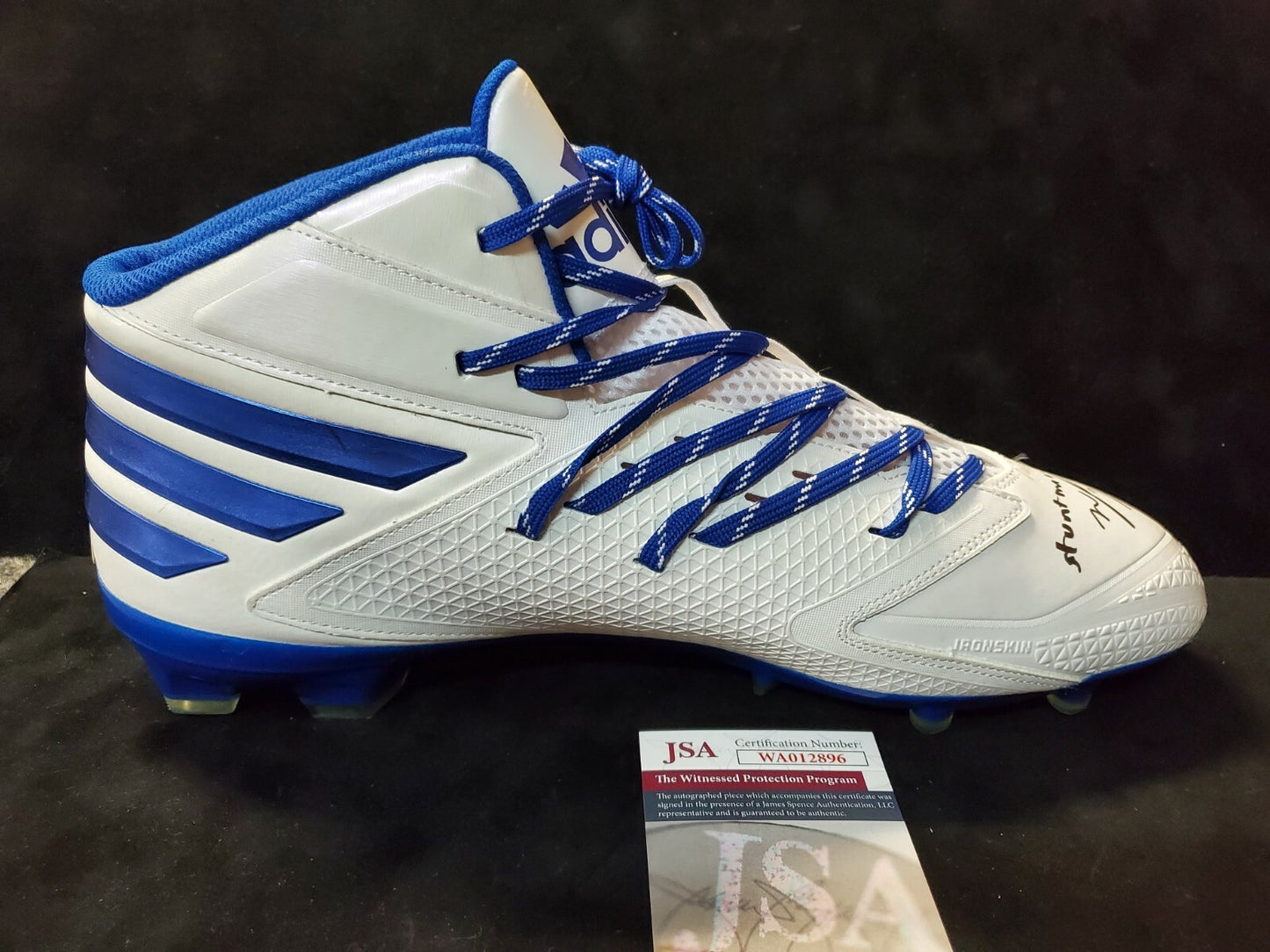 Indianapolis Colts Nyheim Hines Autographed Signed Inscribed Cleat Jsa Coa