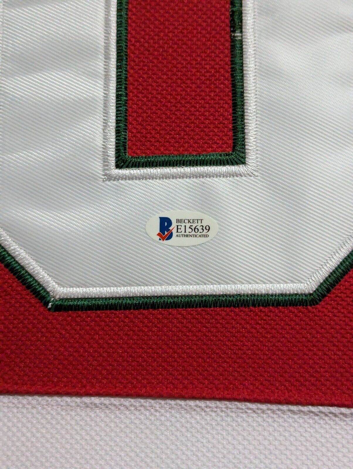 MVP Authentics Framed New Jersey Devils Martin Brodeur Autographed Signed Jersey Jsa Coa 899.10 sports jersey framing , jersey framing