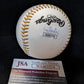 Cleveland Guardians Steven Kwan Autographed Signed Gold Glove Baseball Jsa Coa