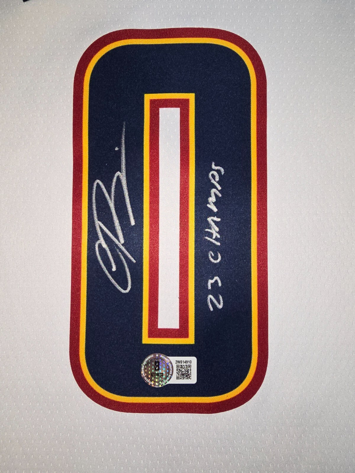 Denver Nuggets Christian Braun Autographed Signed Inscribed Jersey Beckett Holo