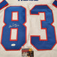 Buffalo Bills Andre Reed Autographed Signed Inscribed Jersey Jsa  Coa