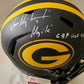 Green Bay Packers Don Majkowski Signed Full Size Eclipse Rep Helmet Jsa Coa