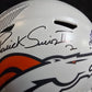 Denver Broncos Pat Surtain Ii Signed 2X Insc Replica Full Size Helmet Beckett