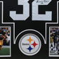 Custom Framed Pittsburgh Steelers Franco Harris Autographed Jersey Tse Coa