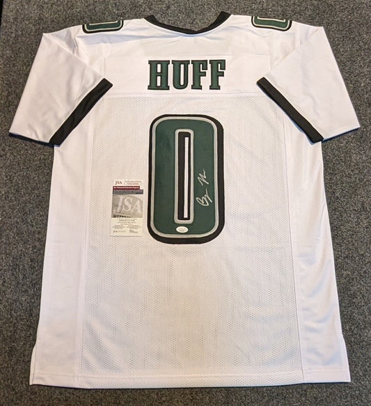 MVP Authentics Philadelphia Eagles Bryce Huff Autographed Signed Jersey Jsa Coa 121.50 sports jersey framing , jersey framing