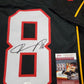 Maryland Terrapins Vernon Davis Autographed Signed Jersey Jsa Coa