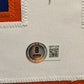 Framed Pat Lafontaine Autographed Inscribed Hof 03 N.Y. Islanders Jersey Beckett