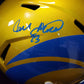 Los Angeles Rams Cam Akers Signed Full Size Replica Flash Helmet Beckett Holo
