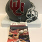 Marquise Brown Autographed Signed Oklahoma Sooners Amp Mini Helmet Jsa Coa